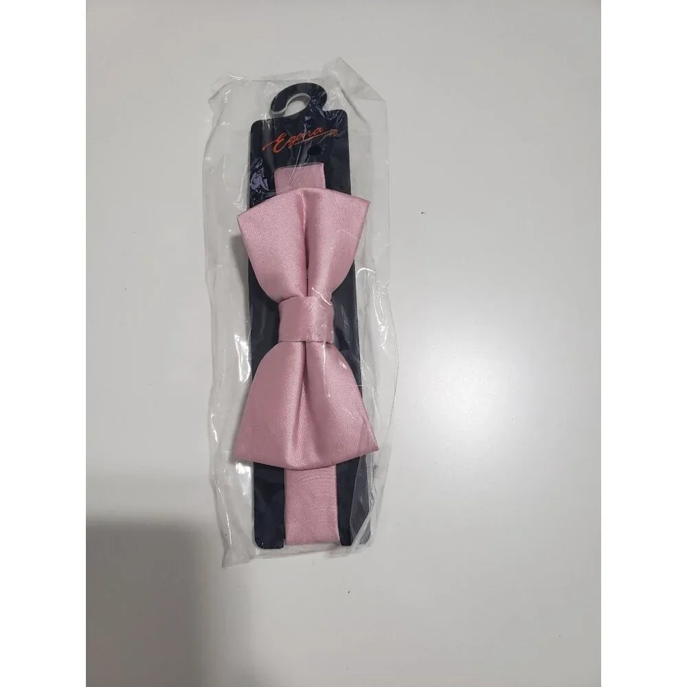 Egara Pre-Tied Formal Bow Tie in‎ Pink